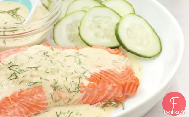 Saumon à la Sauce à l'Aneth de Dijon