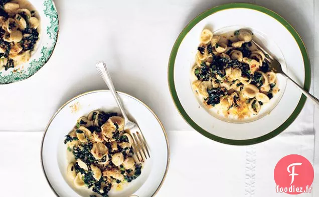 Orecchiette au Chou Frisé et Chapelure
