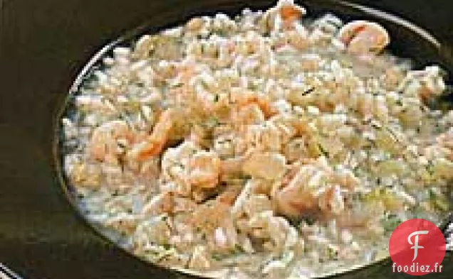 Risotto aux Crevettes et au Fenouil