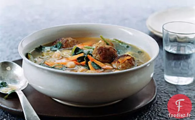 Soupe de Boulettes de Viande Italienne Rapido