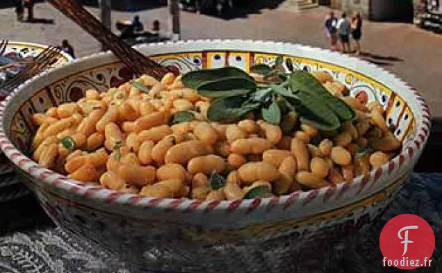 Haricots Blancs à la Sauge et à l'Huile d'Olive