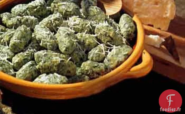 Gnocchis aux Épinards et à la Ricotta