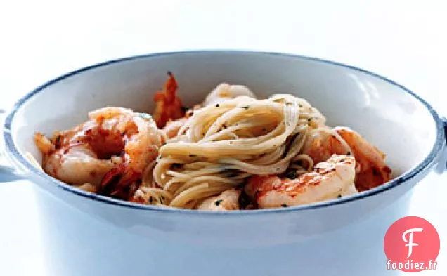 Pâtes de Langoustines aux Crevettes