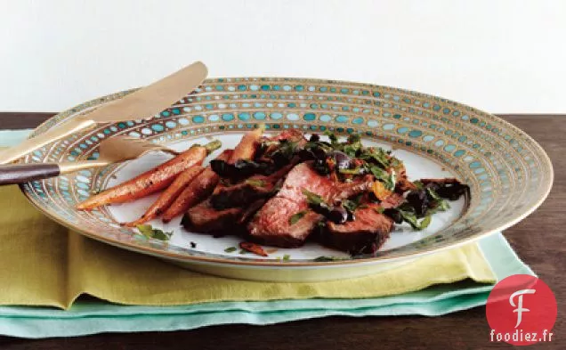 Steak aux Olives