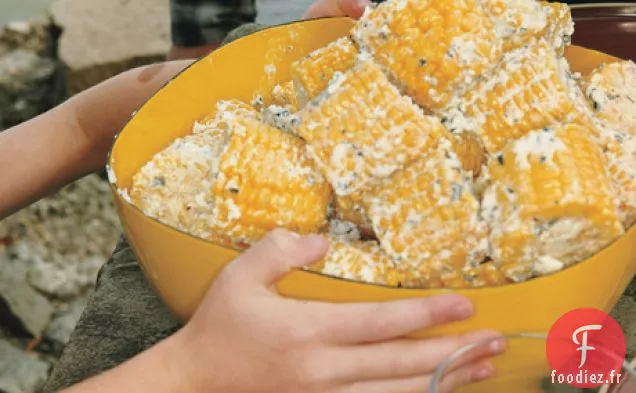 Maïs en épi au Beurre Menthe-Feta