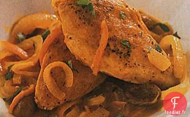 Poulet Marocain aux Citrons Meyer Confits et Olives Vertes
