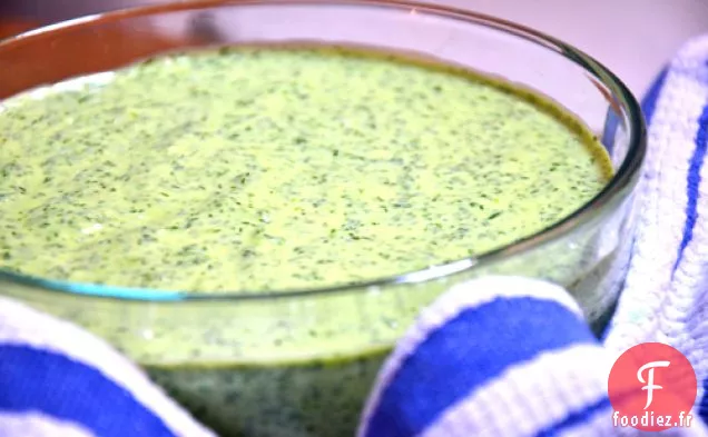 Soupe Au Thé Vert Et aux Poires
