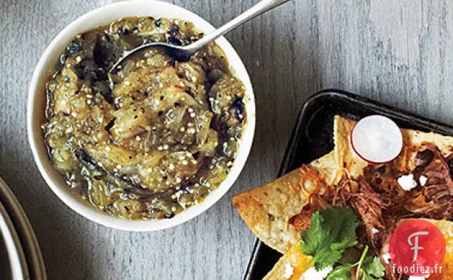 Salsa de Tomatillo Carbonisée