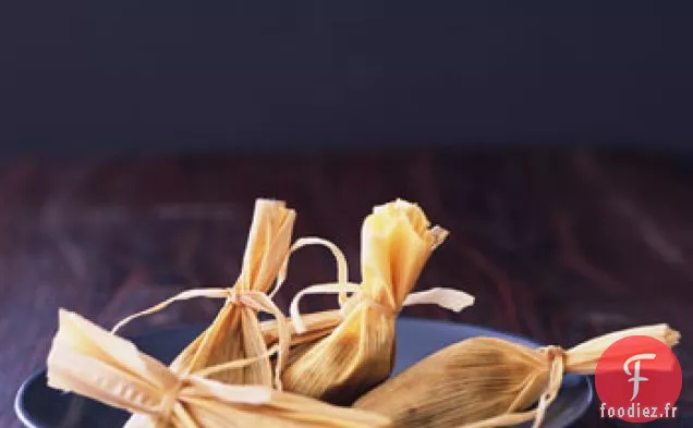 Tamales aux Champignons Mélangés