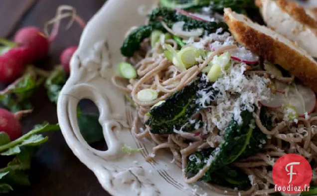 Recette de Nouilles Soba à l'Ail