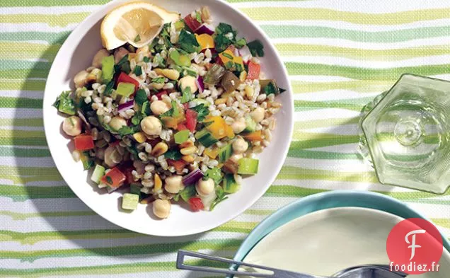 Taboulé de Farro et de Noix de Pin