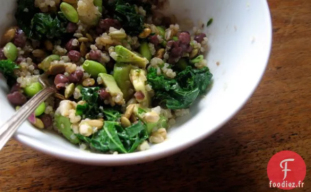 Quinoa Aux Haricots Adzuki Et Avocat