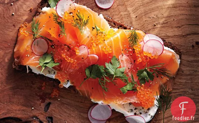 Saumon Fumé Smørrebrød