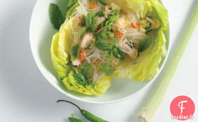 Salade de Poulet au Gingembre Thaï