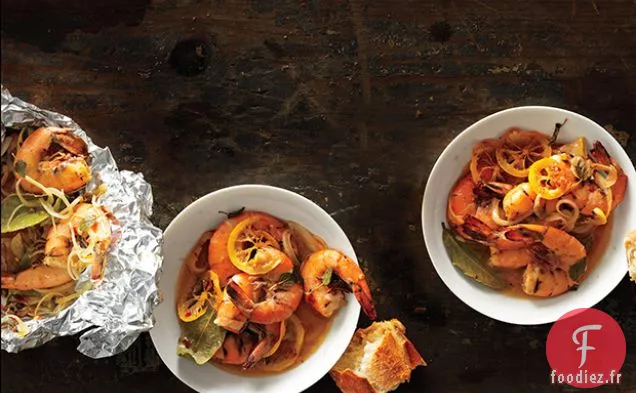 Crevettes aux Épices Créoles