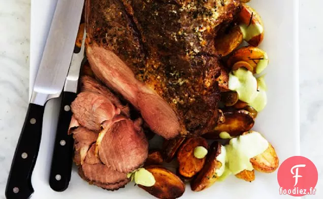 Recette D'Agneau Rôti À La Salsa Tomatillo