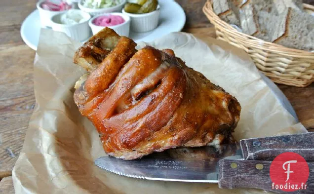 Recette de Jarret de Porc Oktoberfest