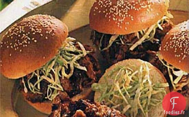 Sandwichs au Porc effiloché Carolina