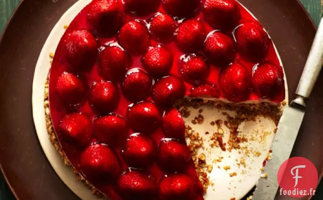 Tarte Bretzel aux Fraises et à la Crème Rétro