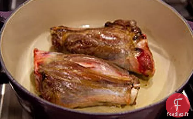 Jarrets d'Agneau Braisés
