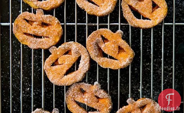 Lanternes de Patates Douces avec Sucre à la Cannelle