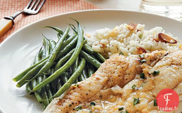 Sole à la Sauce au Beurre d'Estragon