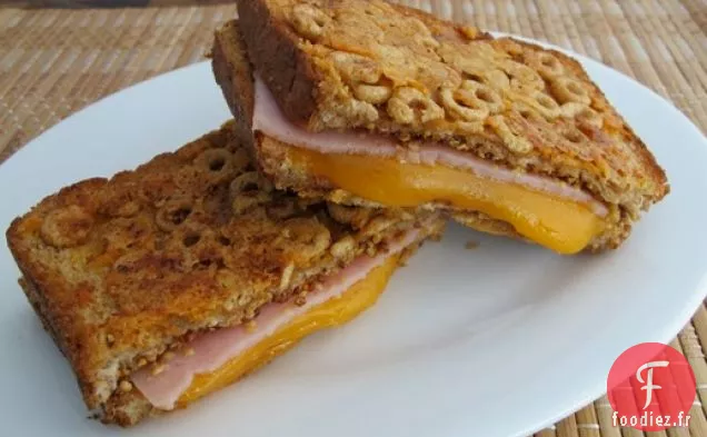 Sandwichs au Fromage Grillé Enrobés Cheerios®