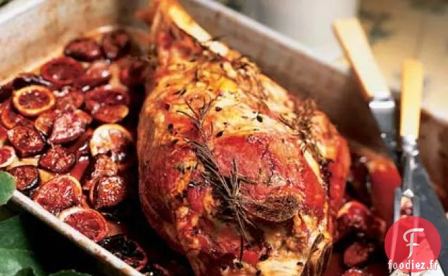 Gigot d'Agneau aux Figues et Citrons