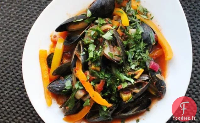 Moules aux Blettes et Tomates
