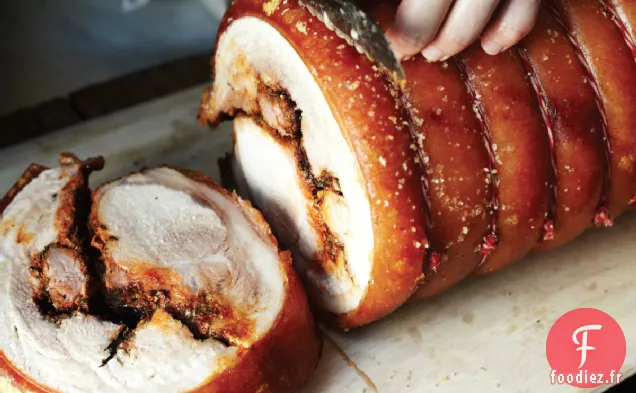 Porchetta Cubaine Frottée au Cumin