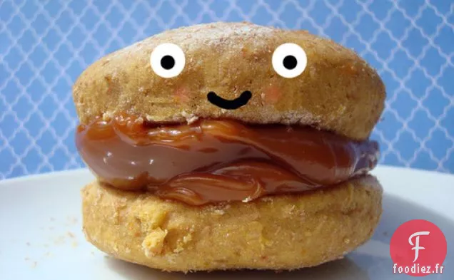 Biscuits Sandwich à la Citrouille Dulce de Leche