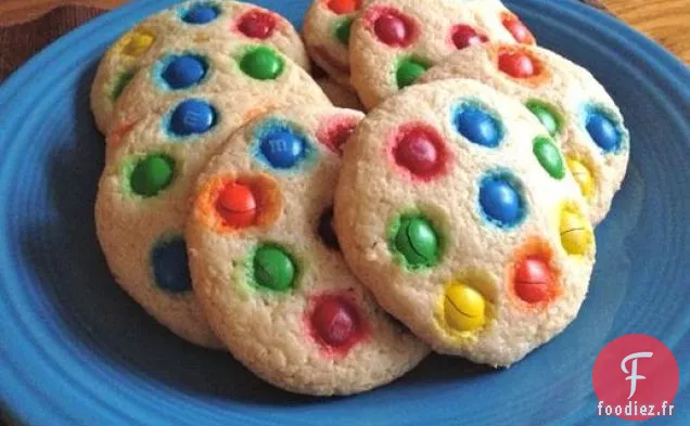 Biscuits au Sucre Doux M&M's Sans Gluten