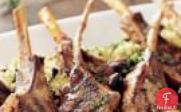 Côtelettes D'Agneau Grillées À La Harissa