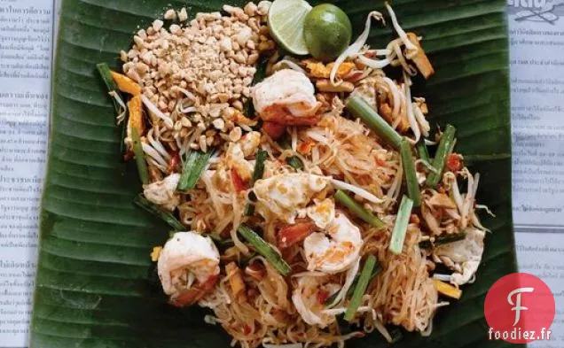 Le Phat Thai d'Andy Ricker (Nouilles de Riz Sautées Aux Crevettes, au Tofu et aux Arachides)