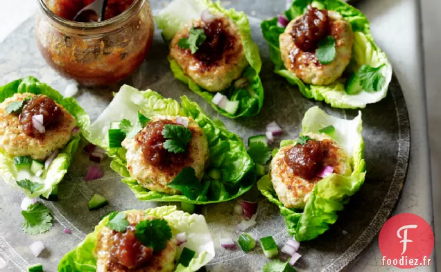 Recette De Galettes De Poulet Marocaines Au Confit De Dattes