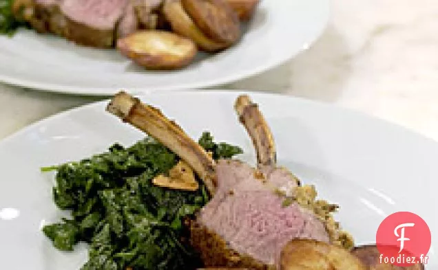 Carré D'Agneau En Croûte D'Herbes