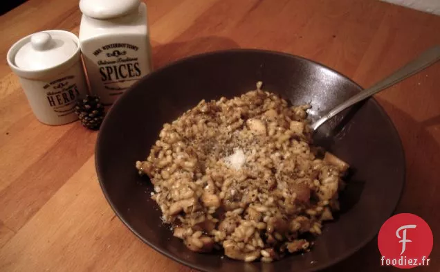 Risotto Crémeux aux Champignons