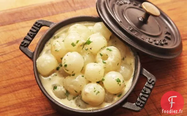 Oignons Perlés à la Crème