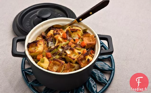 Farce De Gaufres Belges Au Confit De Canard Recette