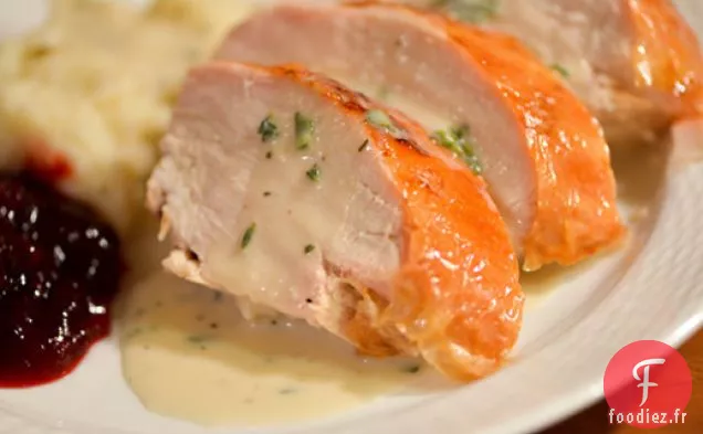 Sauce Riche et Crémeuse Aux Herbes Fraîches