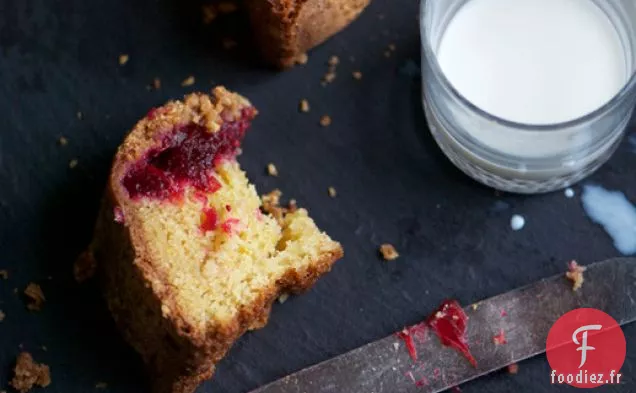 Gâteau à la Sauce Aux Canneberges