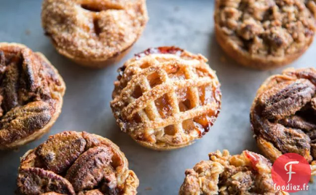 Mini Tartes au Treillis aux Pommes