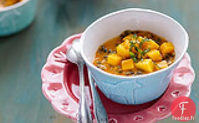 Panna Cotta de Noix de Coco aux Fruits de la Passion et aux Mangues