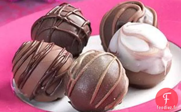 Truffes Aux Cerises Au Chocolat