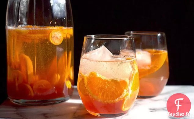 Sangria d'Agrumes Pétillante et Épicée