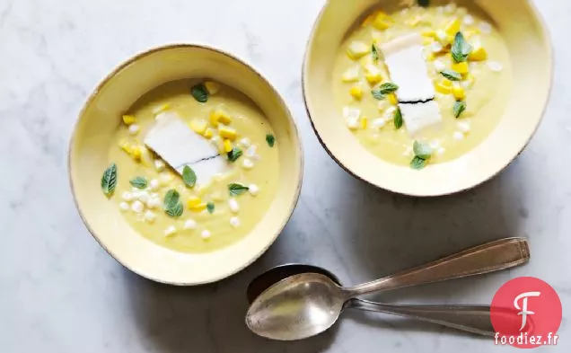 Soupe À La Courge Et Au Maïs Crookneck Avec Recette De Brouillard Humboldt
