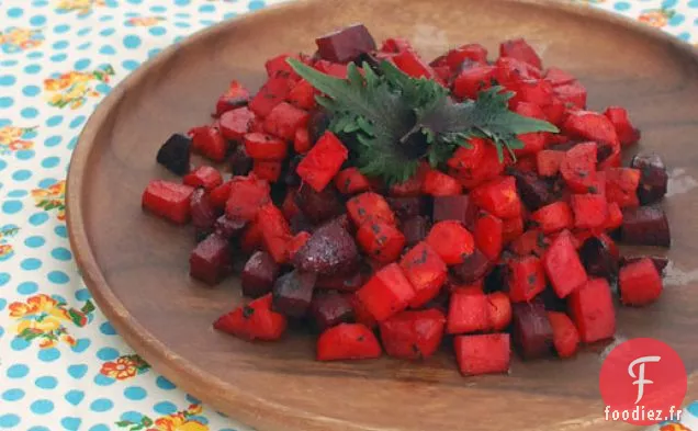 Légumes-Racines Sautés À la Sauce Soja et au Miel