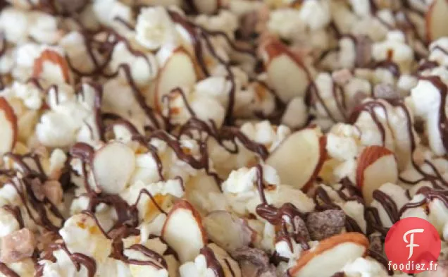 Pop-Corn Au Chocolat Double Caramel Aux Amandes
