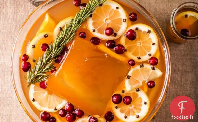 Le Punch Au Gin Rend Les Fêtes Meilleures. Voici La Recette Du Succès (Sensation De Chaleur À L'Intérieur).