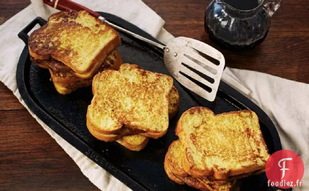 Côtelette de Porc - Recette de Pain Perdu Farci